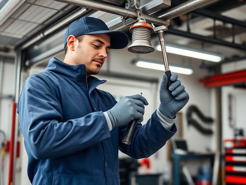 Professional maintenance service by Garage Door Staley technicians